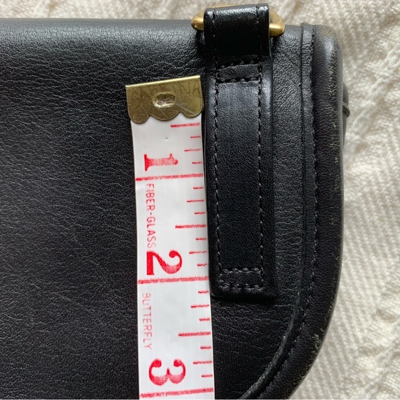 Coach Vintage USA Mini Convertible Belt Bag, Black Leather - Picture 8 of 13